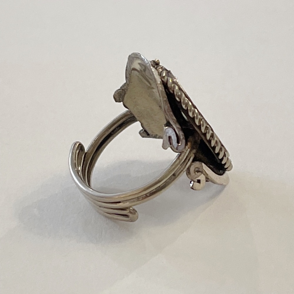 Abalone Adjustable Ring - image 3